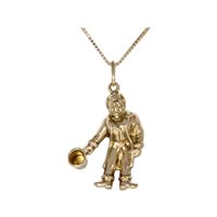 Colgante in Oro UOMO CON TUBA